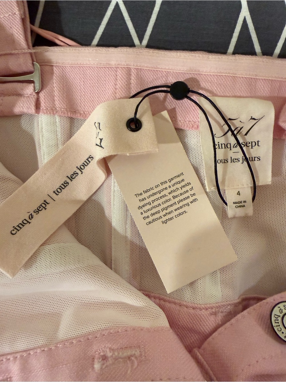 NWT cinq a sept Pink Button-Front Midi Dress with Flared Skirt - Picture 2 of 3